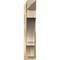 Ekena Millwork Balboa Rough Sawn Arts and Crafts Outlooker, Douglas Fir, 6"W x 28"D x 28"H OUT06X28X28BOA03RDF - alternate 3